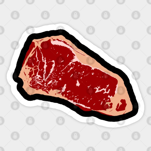 Meat Sticker by ElviaMontemayor